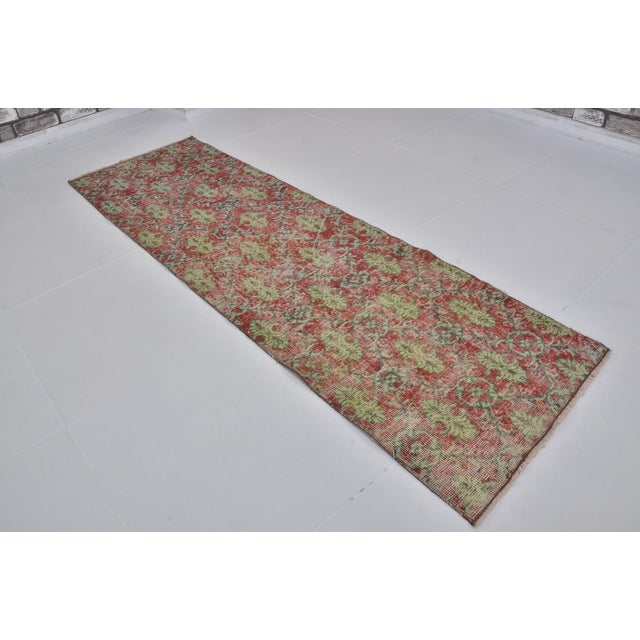 Turkish Vintage Anatolian Kurdish Runner For Sale - Image 3 of 10