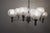 Mid-Century Space Age Sputnik 8-Light Chandelier in Chrome and Faceted Glass Globes, 1970s For Sale - Image 4 of 15