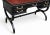 Mid 20th Century Hollywood Regency Ebonized Desk With Cognac Leather Top by Sligh-Lowry For Sale - Image 11 of 17