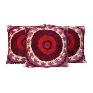Vintage Suzani Pillow For Sale