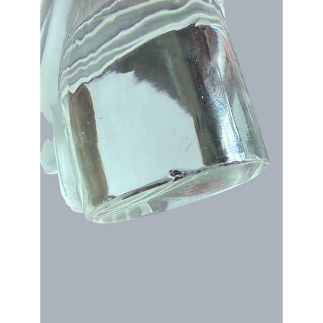 Glass Vintage Lalique Crystal Owl Figurine-France Signed-Detailed Mold-Art Deco-Glass For Sale - Image 7 of 7