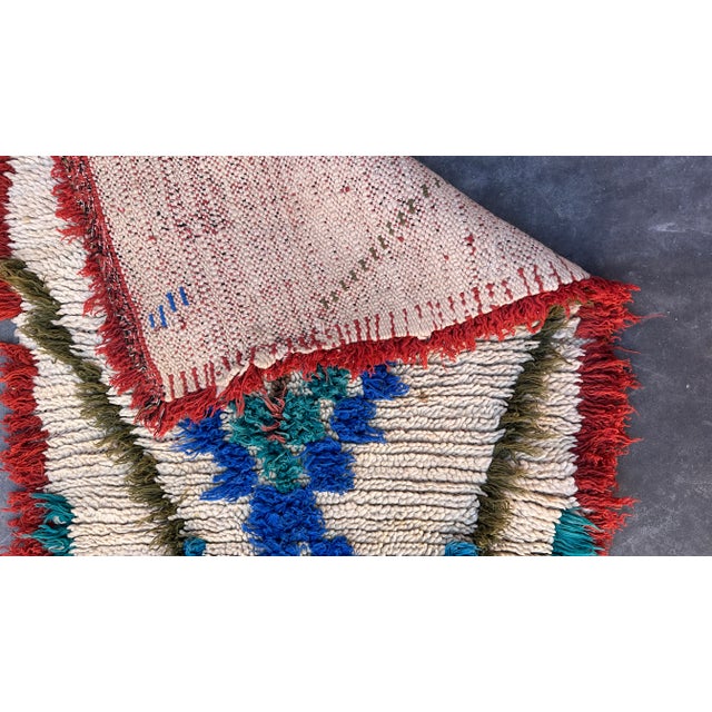 1990s Tribal Moroccan Rug - 2'0" X 4'2" Ft For Sale - Image 5 of 9