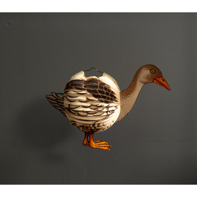 Paper Goose Lantern, West Germany, 1960s For Sale - Image 13 of 14