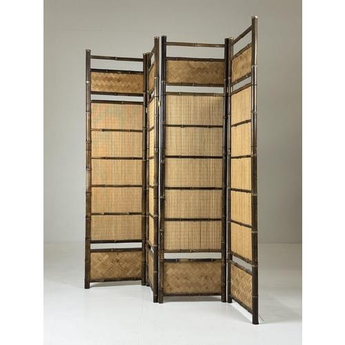 Faux Bamboo Room Divider For Sale - Image 11 of 11