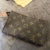 Brown A 1999 Vintage Louis Vuitton Coated Canvas Monogram Pouch For Sale - Image 8 of 14