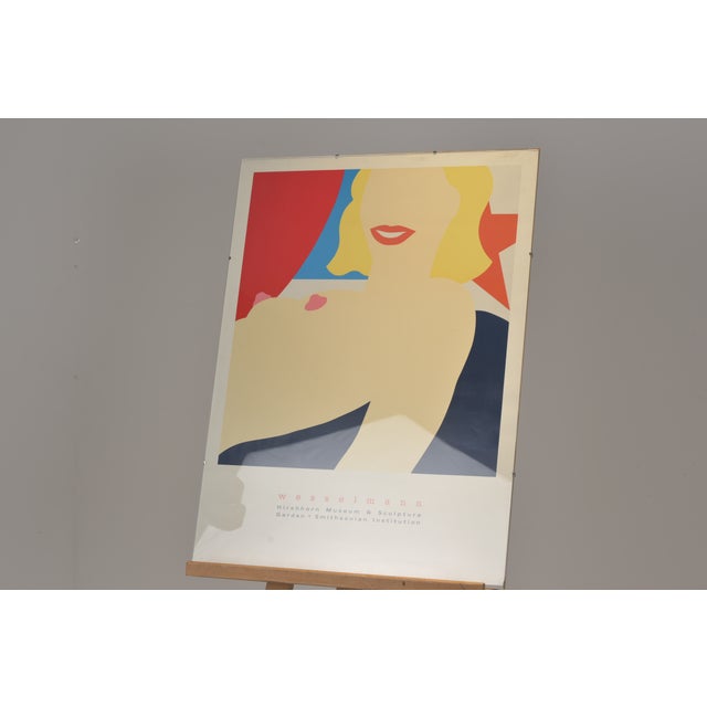 Exhibition Poster, Tom Wesselmann 1965 for Smithsonian, Around 1990 For Sale - Image 4 of 6