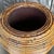 Vintage Costal Pencil Reed Low Lidded Urn For Sale - Image 13 of 13
