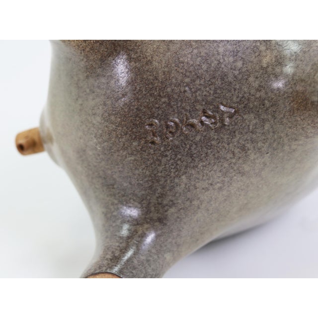 French Anthropomorphic Ceramic Sculpture by Max Idlas, France, 1970 For Sale - Image 6 of 7