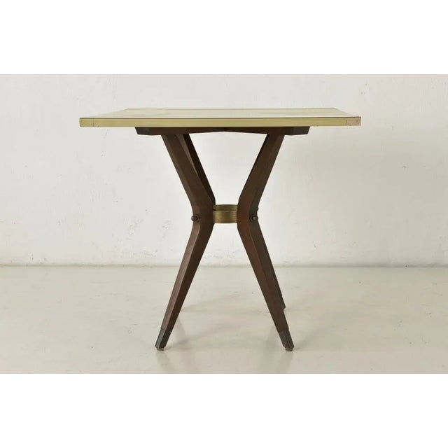 Mid-Century Modern Dining Table in Formica, Germany, 1955 For Sale - Image 3 of 13