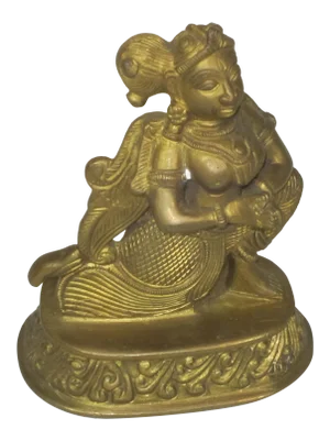 Solid Brass Hindu Figurine