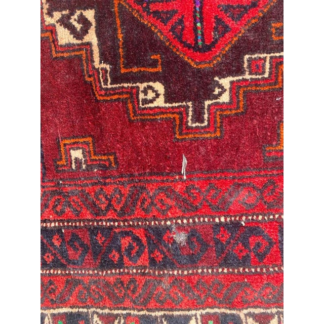 Distressed Khorjin Rug For Sale - Image 4 of 18