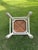 White Vintage Hank Loewenstein Padova Italian Rush Seat Dining Chair in White Lacquer For Sale - Image 8 of 11