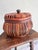 Vintage Bamboo Cane Jewelry Box With Fan Lid — Boho Asian Chinoiserie Style For Sale - Image 4 of 7