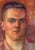 Mid-Century Modern Vintage Mid 20th Century Modern Pastel Drawing Portrait of a Man For Sale - Image 3 of 6