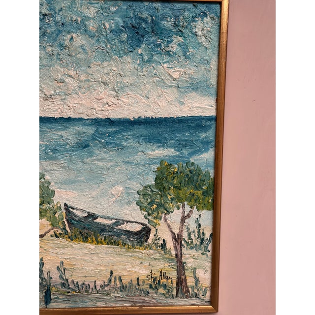 Stig Allan, Landskrona, 1950s, Oil on Panel, Framed For Sale - Image 15 of 18
