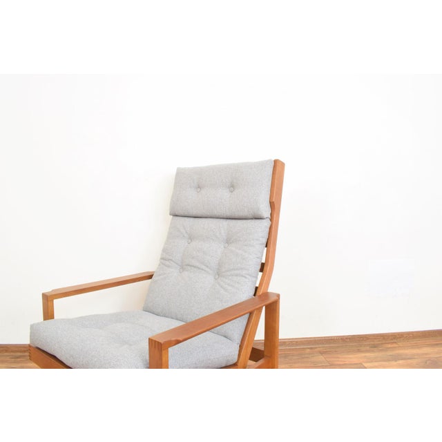 Mid-Century Modern Danish Oak Chair by Leif Alring for Madsen & Schubell, 1960s For Sale - Image 9 of 15