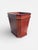 Neoclassical Vintage Wood Waste Paper Basket Designed by Siam Designs San Francisco For Sale - Image 3 of 9