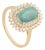 2.14Carats Natural Paraiba Tourmaline Cushion Cut Diamond Halo 14k Gold Ring Size 9 For Sale