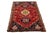 Tribal Handmade Red Vintage Shiraz Wool Rug With Tribal Design For Sale - Image 3 of 7