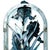 Blooming Iris - 1990's 3-Dimensional Steel Wall Sculpture by Sam Briseno For Sale - Image 12 of 14