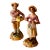 Enchanting Pair of C1900 Staffordshire Lovers - Hand-Painted Clay Figures For Sale