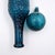 1960s Mid-Century Modern Italian Genie Bottle in Blue Empoli Glass, 1960s For Sale - Image 5 of 12