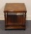 ETHAN ALLEN Collectors Classics 22" Pecan Rectangular Accent End Table w. Olive Ash Burl Veneer 13-8512 22.5" High 26"...