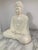 Ivory Patina Buddha Statue For Sale - Image 12 of 12