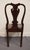 Brown Statton Furniture Warfield Collection Solid Mahogany Traditional Style Dining Side Chair For Sale - Image 8 of 11