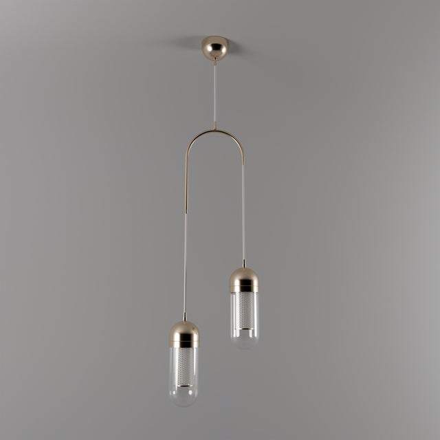 Black Denver II Pendant Lamp by Porus Studio For Sale - Image 8 of 16