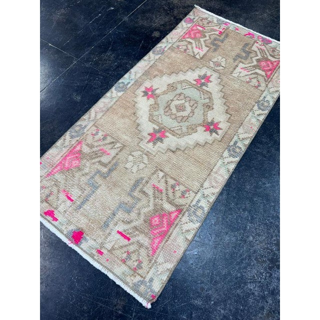 Early 21st Century Turkish Yastik Rug 1'7" x 3'3" For Sale - Image 5 of 5