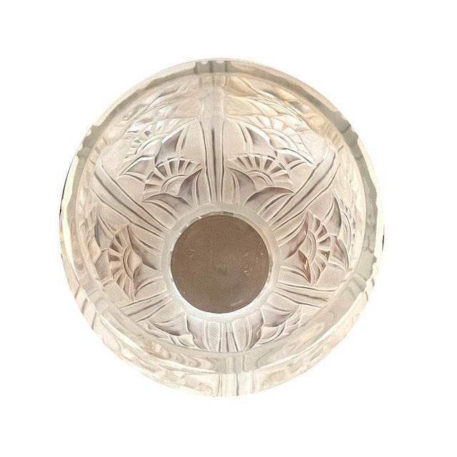 Art Deco Vase with Floral Decoration For Sale - Image 5 of 7