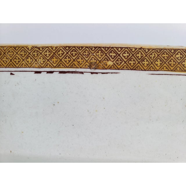 19th Century Mason's Ironstone Pagoda Motif Platter For Sale - Image 10 of 12