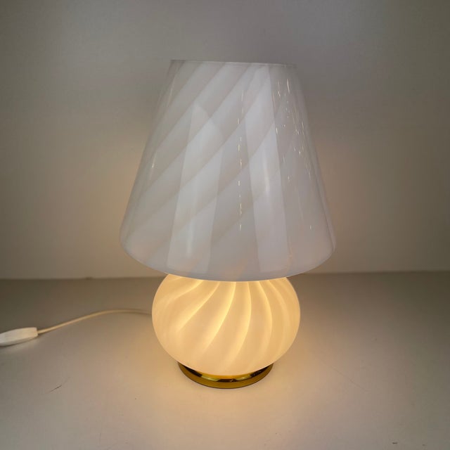 Murano Table Lamp, 1980s For Sale - Image 4 of 12