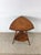 Mid-Century Modern Mid Century Accent Table With Turned Wood Bamboo Style Legs For Sale - Image 3 of 18