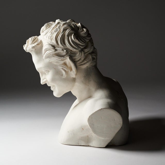 French Vintage Faun Bust For Sale - Image 9 of 9