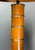 Mid-Century Italian Pencil Reed Rattan Bamboo and Brass Table Lamp, 1960s For Sale - Image 9 of 18