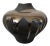 Haeger Vintage 1980s Haeger Black Volcanic Lava Glaze Pottery Vase For Sale - Image 4 of 8