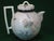 White Mid 19th Century Satsuma Teapot Hand-Painted Vines & Blossoms Square Handle Japanese Meiji Period Signed For Sale - Image 8 of 18