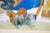Gray Hua Sanchuan a Night Banquet Contemporary Figurative Asian Acrylic Painting on C For Sale - Image 8 of 9