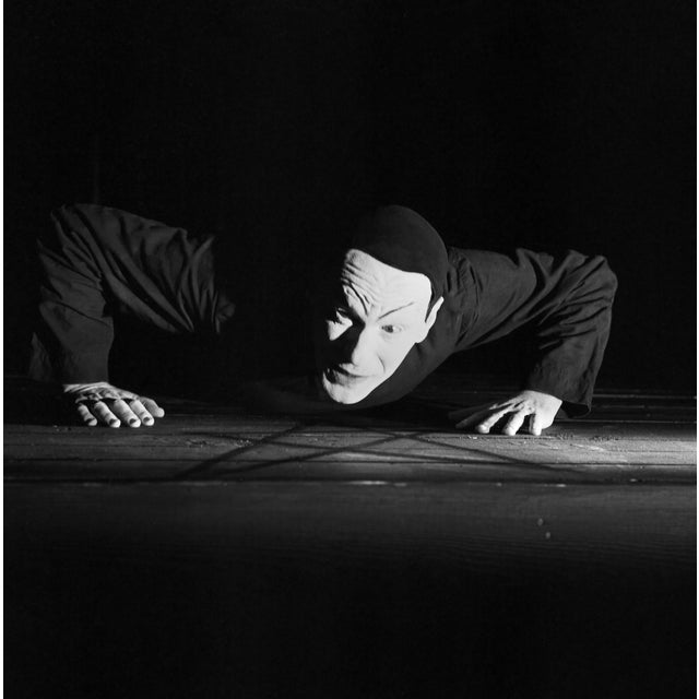 Sell your soul! Exclusive set photography of the film version of Goethe's Faust, Gustaf Gründgens as Mephisto, 1960....