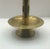 Vintage MCM Brass 9 Lotus Flower Candelabra For Sale - Image 9 of 10