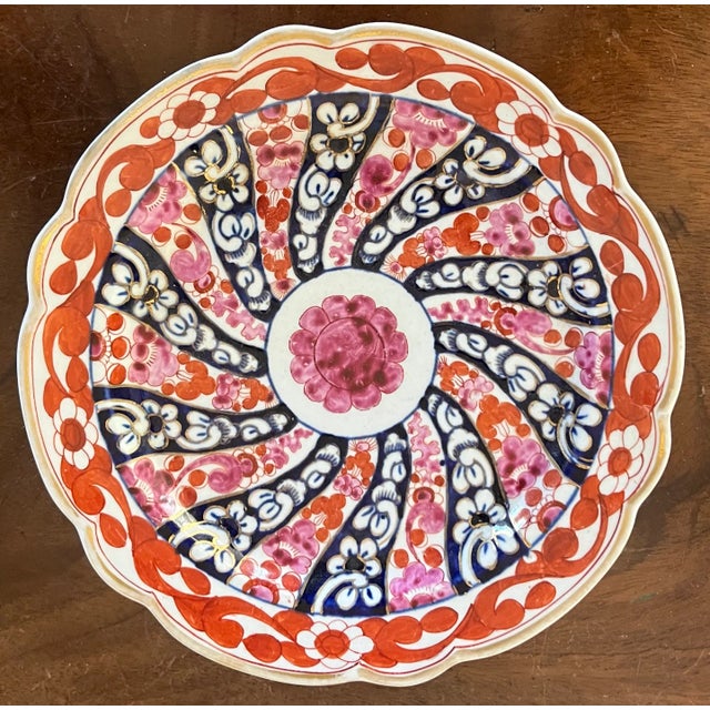 Antique Early 19th Century English Worcester Flight Barr Porcelain Plate in the Queen Charlotte Pattern For Sale In New York - Image 6 of 10