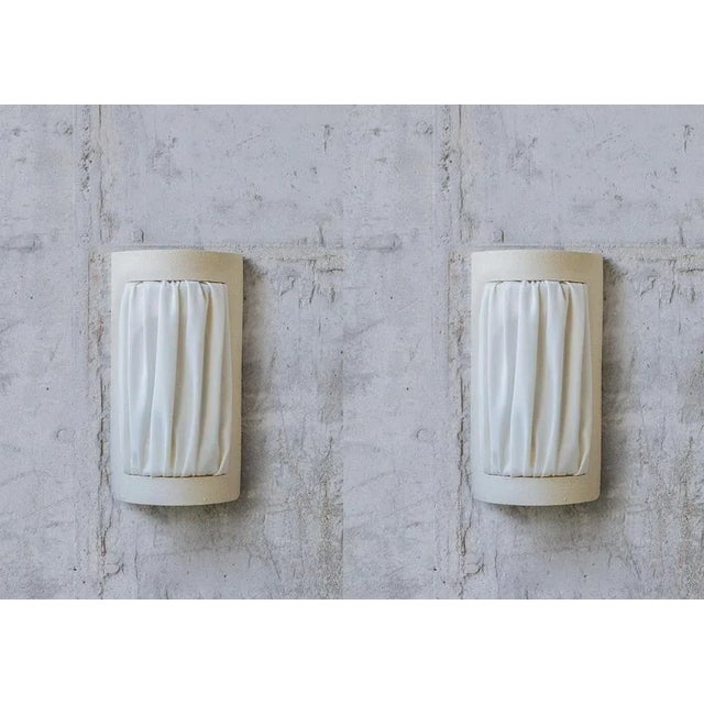 Small Almond Istos Wall Lights by Lisa Allegra, Set of 2 For Sale - Image 10 of 10