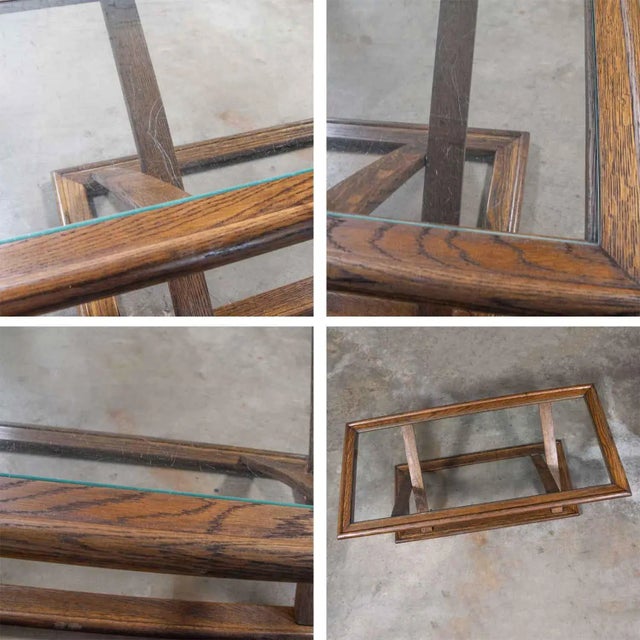 Vintage StavOak Coffee Table From Jack Daniels’ Barrel Staves by Jobie G. Redmond 1981 For Sale - Image 11 of 12