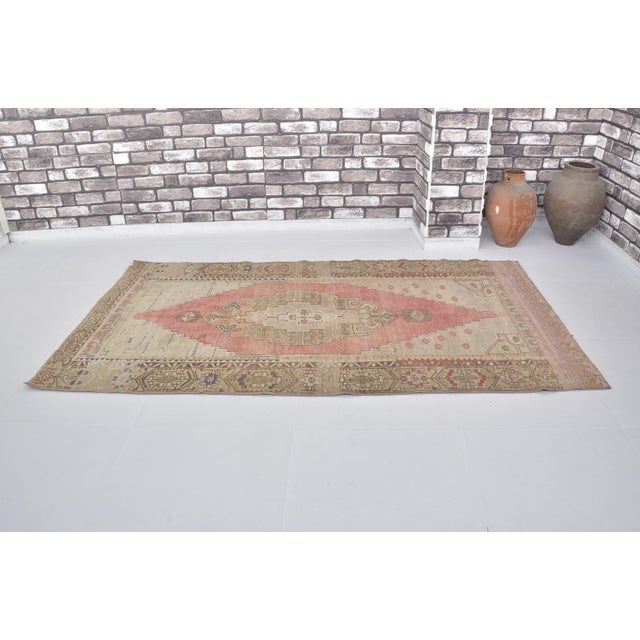1960s Turkish Home Decor Ethnic Rug For Sale - Image 4 of 8