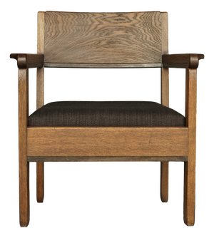 Low Art Deco Armchair by Hendrik Fels for L.O.V. Oosterbeek, 1930s