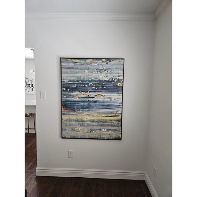 Contemporary "Gemstones" Contemporary Original Acrylic Painting on Canvas by Evelina Cole For Sale - Image 3 of 8