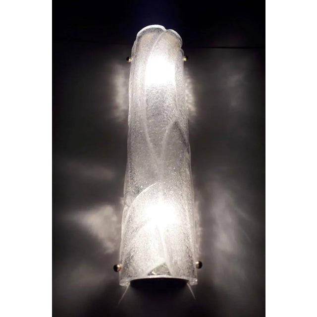 Glass 21st Century Avvolto Sconce by Fabio Ltd For Sale - Image 7 of 10