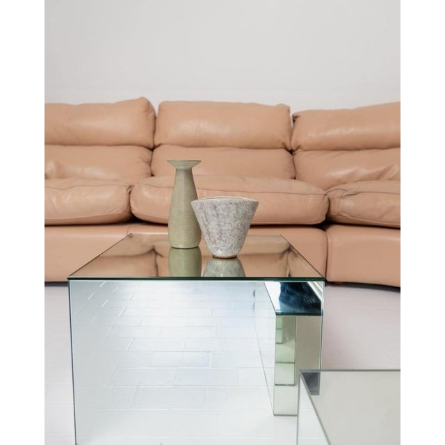 Vintage Modular Leather Sofa by Tito Agnoli for Poltrona Frau, 1970s, Set of 3 For Sale - Image 8 of 17